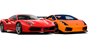 Ferrari 488 and Lamborghini Gallardo