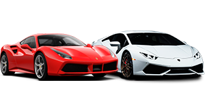 Ferrari 488 y Lamborghini Huracán